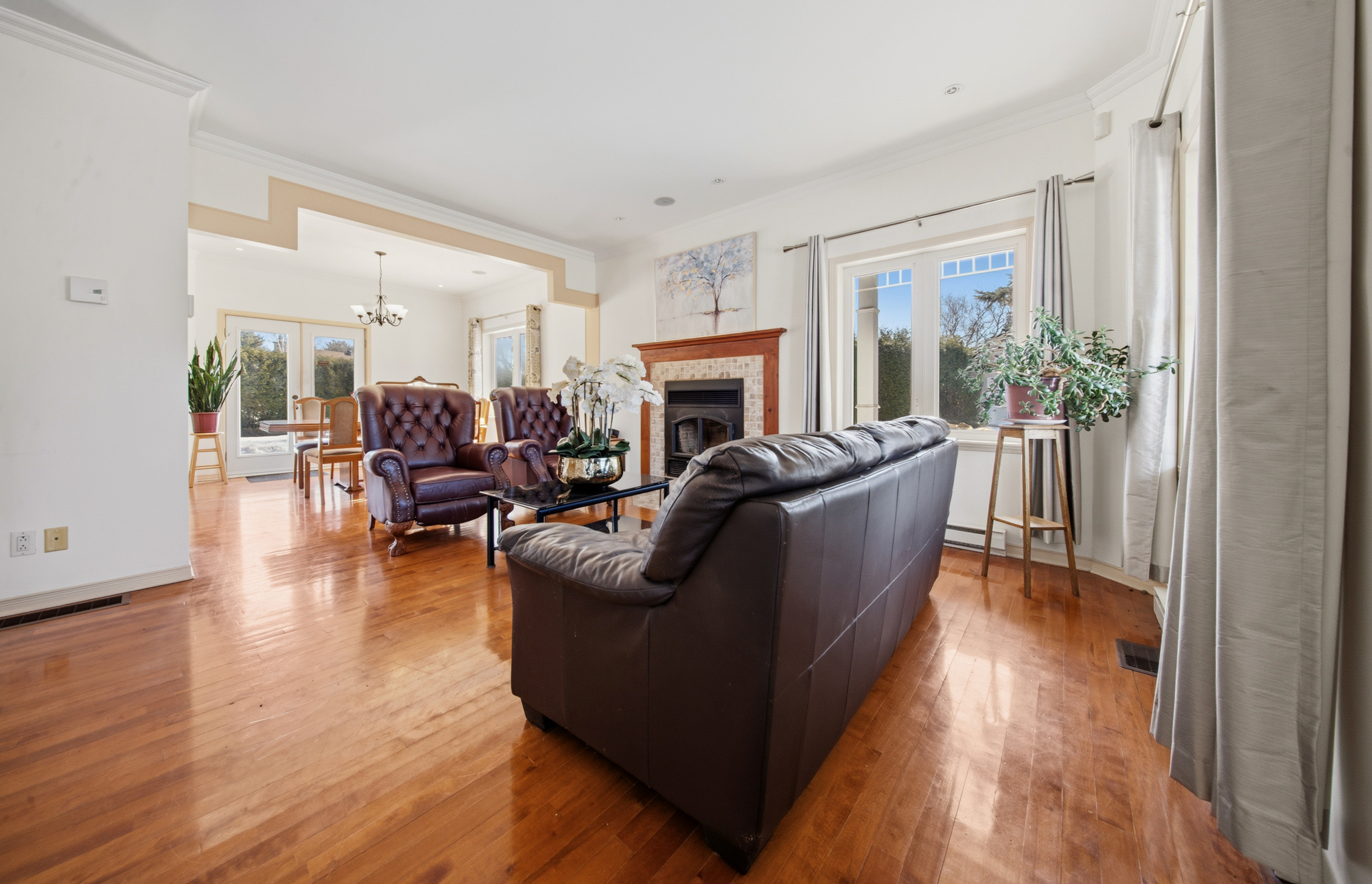Living room — Jawad REALTOR, St-Sauveur