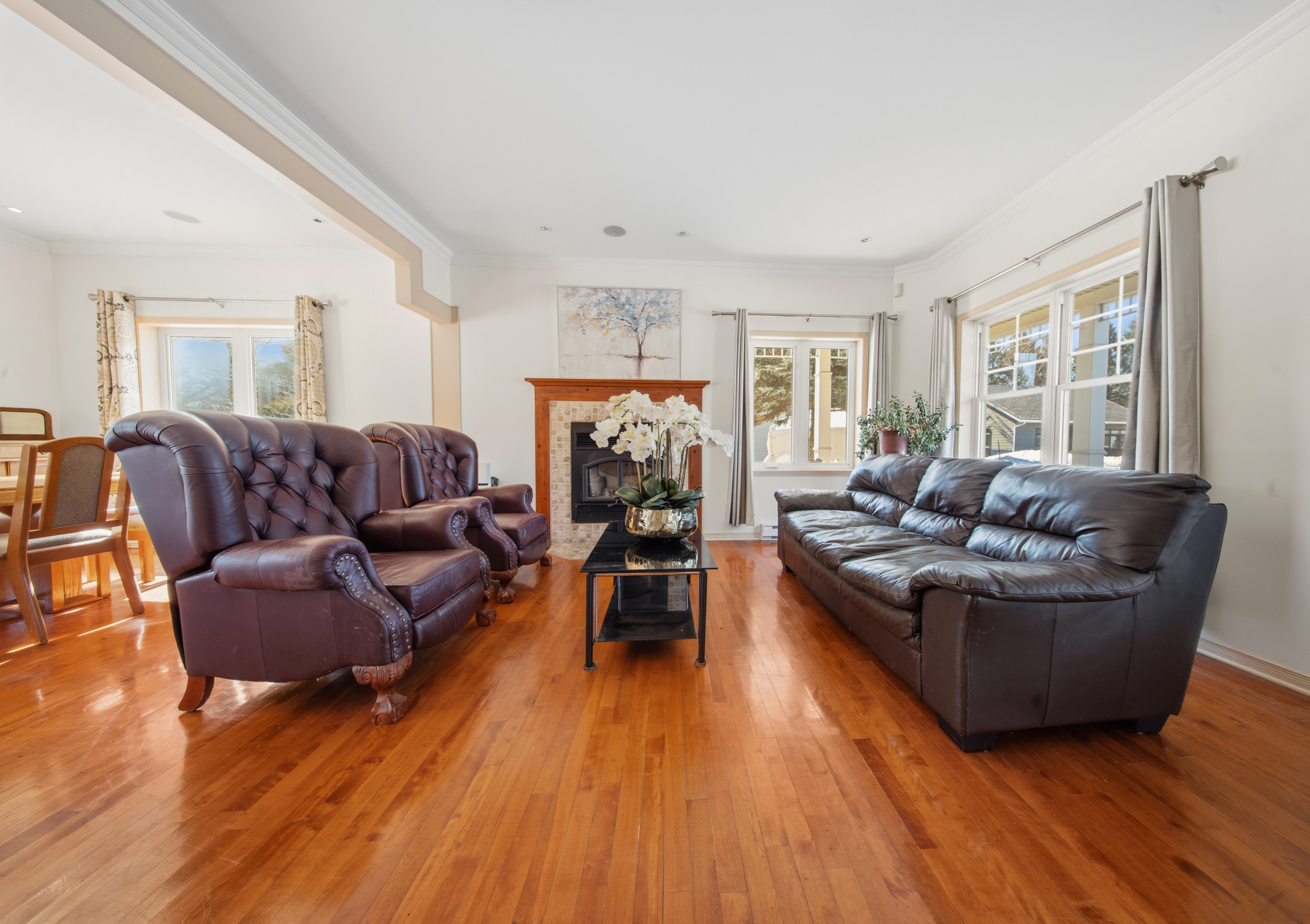 Living room — Jawad REALTOR, St-Sauveur